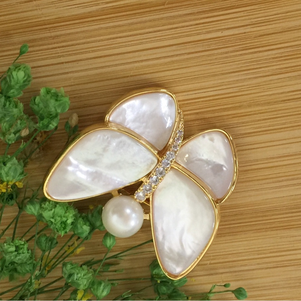 butterfly brooch